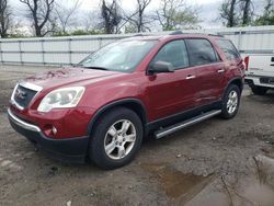 Salvage cars for sale at West Mifflin, PA auction: 2011 GMC Acadia SLE