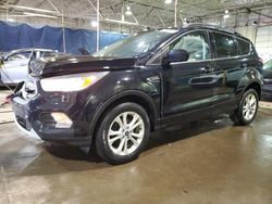 Salvage cars for sale at Woodhaven, MI auction: 2018 Ford Escape SE