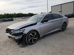 Honda Accord Sport salvage cars for sale: 2021 Honda Accord Sport