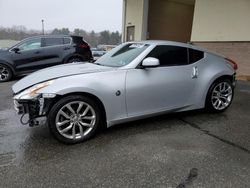 Salvage cars for sale at Exeter, RI auction: 2014 Nissan 370Z Base