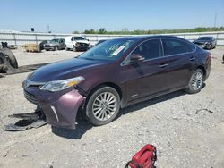 Salvage cars for sale at Earlington, KY auction: 2016 Toyota Avalon Hybrid