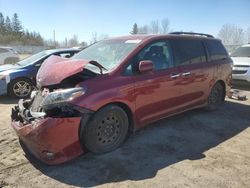 Toyota Sienna Vehiculos salvage en venta: 2015 Toyota Sienna Sport