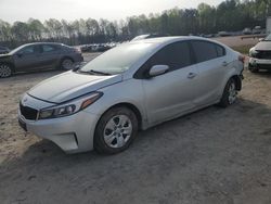 Salvage cars for sale from Copart Charles City, VA: 2018 KIA Forte LX