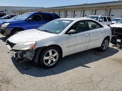 Salvage cars for sale at Louisville, KY auction: 2007 Pontiac G6 GT
