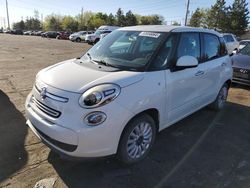 Salvage cars for sale at Denver, CO auction: 2014 Fiat 500L Easy