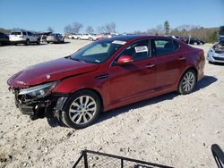 Salvage cars for sale from Copart West Warren, MA: 2015 KIA Optima EX