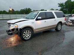 Ford salvage cars for sale: 2014 Ford Expedition EL XLT