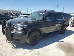 Salvage cars for sale at Haslet, TX auction: 2019 Chevrolet Tahoe Police