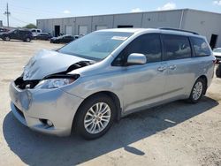 Salvage cars for sale at Jacksonville, FL auction: 2015 Toyota Sienna XLE