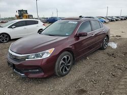Salvage cars for sale at Temple, TX auction: 2016 Honda Accord EX