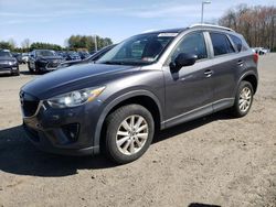 Salvage cars for sale from Copart East Granby, CT: 2015 Mazda CX-5 Touring