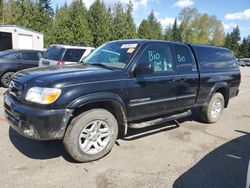 Salvage cars for sale at Arlington, WA auction: 2006 Toyota Tundra Access Cab Limited