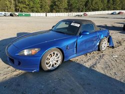 Salvage cars for sale from Copart Gainesville, GA: 2007 Honda S2000