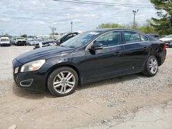 Salvage cars for sale at Lexington, KY auction: 2012 Volvo S60 T5