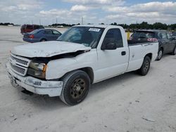 Salvage cars for sale from Copart Arcadia, FL: 2006 Chevrolet Silverado C1500