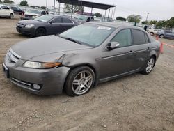 Salvage cars for sale from Copart San Diego, CA: 2007 Acura TL