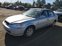 Salvage cars for sale at Denver, CO auction: 1997 Honda Civic EX