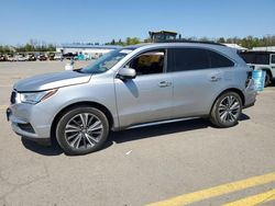 Salvage cars for sale at Pennsburg, PA auction: 2019 Acura MDX Technology