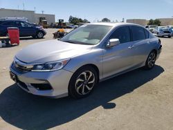 Salvage cars for sale at Martinez, CA auction: 2017 Honda Accord EXL