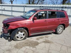 Toyota Highlander Limited salvage cars for sale: 2005 Toyota Highlander Limited