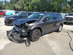 Salvage cars for sale from Copart Ocala, FL: 2018 Dodge Journey SE