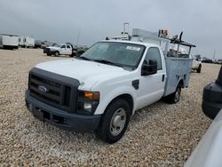 Salvage trucks for sale at Temple, TX auction: 2008 Ford F350 SRW Super Duty