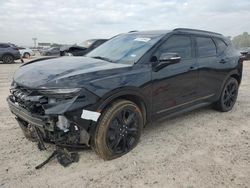 Salvage cars for sale at Houston, TX auction: 2022 Chevrolet Blazer RS