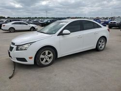 Chevrolet salvage cars for sale: 2012 Chevrolet Cruze LT