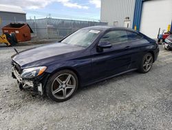 Salvage cars for sale at Elmsdale, NS auction: 2017 Mercedes-Benz C 300 4matic