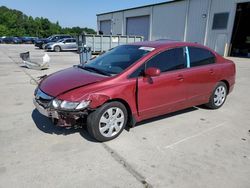 Salvage cars for sale from Copart Gaston, SC: 2009 Honda Civic LX