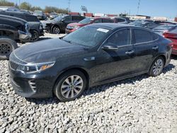 KIA Vehiculos salvage en venta: 2017 KIA Optima EX