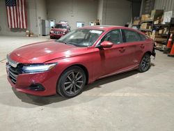 Salvage cars for sale from Copart West Mifflin, PA: 2021 Honda Accord EXL