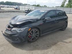 Salvage cars for sale at Dunn, NC auction: 2022 Volkswagen GTI Automatic