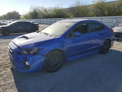 Salvage cars for sale from Copart Las Vegas, NV: 2021 Subaru WRX Premium