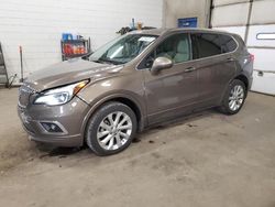 Salvage cars for sale from Copart Blaine, MN: 2016 Buick Envision Premium