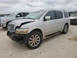 Salvage cars for sale at San Antonio, TX auction: 2006 Infiniti QX56