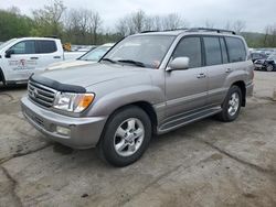 Salvage cars for sale at auction: 2003 Toyota Land Cruiser