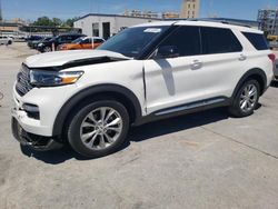 Salvage cars for sale at New Orleans, LA auction: 2022 Ford Explorer Limited