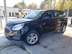 Salvage cars for sale at Hueytown, AL auction: 2016 Chevrolet Equinox LS