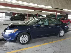 Salvage cars for sale at Dyer, IN auction: 2009 Honda Accord LX