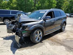 Salvage cars for sale from Copart Shreveport, LA: 2016 Dodge Journey Crossroad