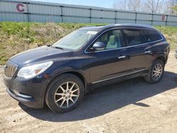 Salvage cars for sale from Copart Davison, MI: 2017 Buick Enclave