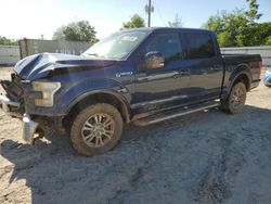 Salvage cars for sale at Midway, FL auction: 2016 Ford F150 Supercrew