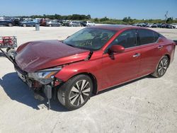 Salvage cars for sale from Copart West Palm Beach, FL: 2019 Nissan Altima SV