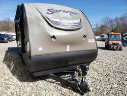 Salvage cars for sale from Copart West Warren, MA: 2017 Surveyor Camper