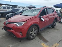 Toyota Rav4 XLE salvage cars for sale: 2017 Toyota Rav4 XLE