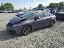 Honda salvage cars for sale: 2015 Honda Civic SE