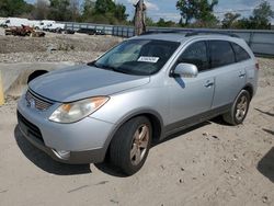 Salvage cars for sale from Copart Riverview, FL: 2010 Hyundai Veracruz GLS