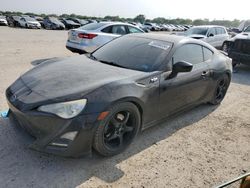 Salvage cars for sale from Copart San Antonio, TX: 2016 Scion FR-S