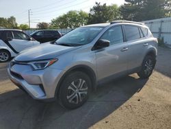Salvage cars for sale from Copart Moraine, OH: 2017 Toyota Rav4 LE